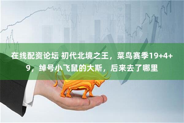 在线配资论坛 初代北境之王，菜鸟赛季19+4+9，绰号小飞鼠的大斯，后来去了哪里